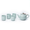 Ru moon white teaset including filter