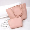 3pcs Women Leather Handbag Lady Shoulder Bags Tote Purse Messenger Satchel Set E