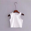 Fashion Summer Women Casual Tank Tops Vest Blouse Sleeveless Crop Tops Shirt
