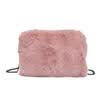 Women Plush Chain Crossbody Shoulder Bag Lady Handbag Bucket Satchel Purse UK