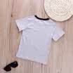 Fashion Toddler Kids Boys Batman Short Sleeves Tops T-shirt Casual Clothes 2-7T