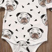 Newborn Infant Kids Baby Boy Girl Cotton Romper Bodysuit Clothes Outfit Jumpsuit