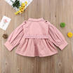 Toddler Kids Baby Girls Coat Jacket Dress Outfit Long Sleeve Windbreaker Clothes
