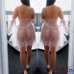 Transparent Lace Kimono Dress Gown Intimate Sleepwear Robe Sexy Women Lingerie