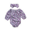 Floral Newborn Infant Baby Girls Bodysuit Romper Jumpsuit Outfits Set Clothes