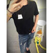 Summer Womens Casual Tops Blouse Short Sleeve Crew Neck Floral T-Shirt Ladies
