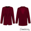 Womens Stylish Long Sleeve Coat Ladies Jacket Outwear Cardigan Tops Blazer Suit
