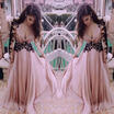 Women Lace Evening Party Cocktail Bridesmaid Wedding Prom Gown Formal Long Dress