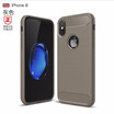 Dirt-Resistant Carbon Fiber Soft Phone cases For iphone 8 plus Matte Business Phone cases For iphone6 6s 7 Plus X