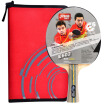 Double Happiness DHS Table Tennis Racket 6 Star Horizontal Double-sided Anti-Across Sports Attack Type E-E602 with a single package