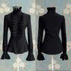 Nice Women Lady OL Shirt Frilly Ruffled T-shirt Tops Flounce Blouse Formal Shirt