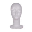 Polystyrene Female Display Mannequin Head Dummy Wig Stand
