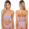 US Women Swimwear Bandage Bikini Set Push-up Padded Bra Bathing Suit Swimsuit