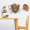 3D aircraft Stickers Home DIY Wall Art Vinyl Decals Kids Room Decoration UK New