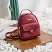 Women Girls Mini Faux Leather Backpack Rucksack School Bag Travel Handbag Lot