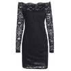 Off Shoulder Long Sleeve Lace Dress