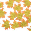 50PcsPack QUALITY MIXED SILK AUTUMNMAPLE LEAF UK WEDDINGCRAFTS DECORCOSTUME