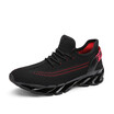 Mens Shoes Breathable Light Shoes Fashion Casual Sports Shoes Lace Up Sneakers Shoes Red White Black Size 39-44