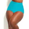 Plus Size Women Sexy Bikini Lady Push up Beach Swimsuit High Waist Bottoms