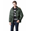 Fashion Winter Men Parka Faux Fur Collar Hooded Thick Warm Jacket Coat Outerwear