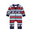 Christmas Family Matching Pajamas Set Women Men Kids Nightwear Sleepwear Outfits