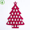 Christmas Advent Calendar Countdown Santa Xmas Gift Fabric Pockets Handing Wall