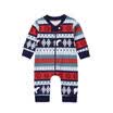 Christmas Family Matching Pajamas Set Women Men Kids Nightwear Sleepwear Outfits