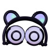 Bear ear Headphones support TF card Children headphone used to Cosplay Party Childrens Day gift Black color