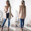 Fashion Women Ladies Long Sleeve Cardigan Casual Blazer Suit Jacket Coat Outwear