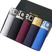 Arctic velvet men&39s underwear male flat pants in the waist cotton breathable four pants u convex shorts 5 gift box 2XL