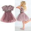 Toddler Kids Baby Girl Princess Dress Wedding Pageant Party Tutu Dresses Clothes