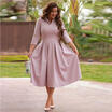 Women Autumn Holiday Long Maxi Dress Ladies Evening Party Sundress Plus Size New