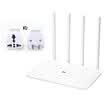Original Xiao mi mi 4 enrutador inalámbrico 24 4 5 ghz banda dual Wifi 1167 Mbps Antenas de red de doble núcleo mi Net One Clave de conexión