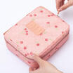 Portable Women Travel Makeup Toiletry Case Pouch Flower Organizer Cosmetic Bag