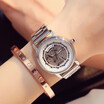 Luxury Brand Skeleton Sapphire Crystal Women Mechanical Watch Fashion Elegant Ladies Watch