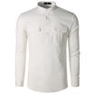 Men Long Sleeve Button Down T-shirt Tops Slim Fit Casual Dress Stylish Shirts AU