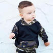 Casual Toddler Baby Kids Boys Camo Hooded Tops Pants 2Pcs Outfits Set Clothes