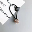 Korean Simple Headwear Crystal Ball Elastic Hair Bands Women Fashion Hair Accessories