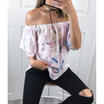 Fashion Women Ladies Summer Long Sleeve Loose T-Shirt Casual Blouse Shirt Tops