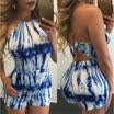 Women Sexy V-Neck Ladies Jumpsuit Evening Party Playsuit Trousers Bodysuit