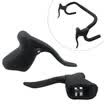 Manija de freno de bicicleta de aluminio ligero MTB Mountain Bike Ciclismo Palancas de freno Palancas de freno delanteras y traseras Juego de manillar