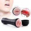 Rotating Masturbatory plane CUP chuck real 3D girlslip oral Cup Male Adult Product