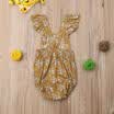 Newborn Baby Girls Floral Romper Bodysuit Jumpsuit Clothes Sunsuit Outfits 0-24M