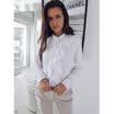 Women Summer Long Sleeve Blouse Ruffle Front Shirt Ladies Office Chiffon Tops