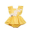 Embroidered Lace Toddler Baby Girl Bodysuit Romper Jumpsuit Sunsuit Clothes NWT