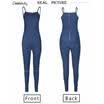 Emambaby Womens Skinny Denim Jeans Long Pants Straps Jumpsuit Rompers Trousers