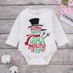 U Newborn Baby Girl Boy Santa Claus Long Sleeve Romper Bodysuit Outfit Christmas