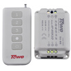 With the TOWE electric lighting remote control segment switch 220V10A three independent remote control