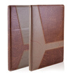 Guangbo GuangBo 16K160 Zhang fight skin business leather note notebook stationery notebook brown random GBP0649