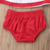 Newborn Kid Baby Girl Summer Top T-shirtShort Pants Outfit Set Clothes 3pcs Set